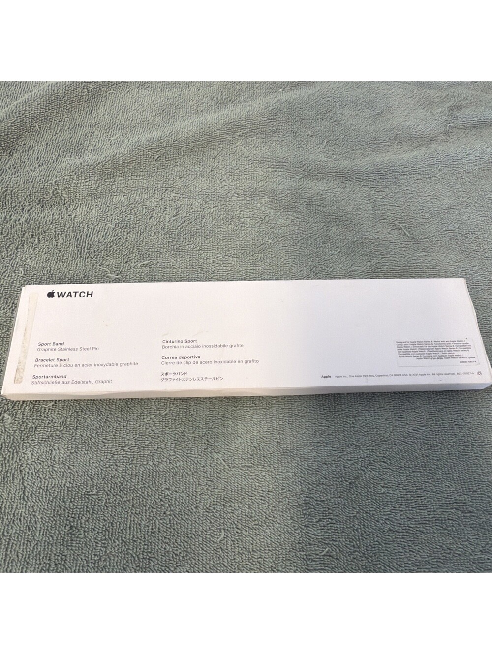 Apple Watch Series 8 41MM M/L Midnight Sport Band ZM826-10617-A